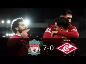 Video: Liverpool vs Spartak Moscow 7-0 - All Goals & Highlights 6/12/2017